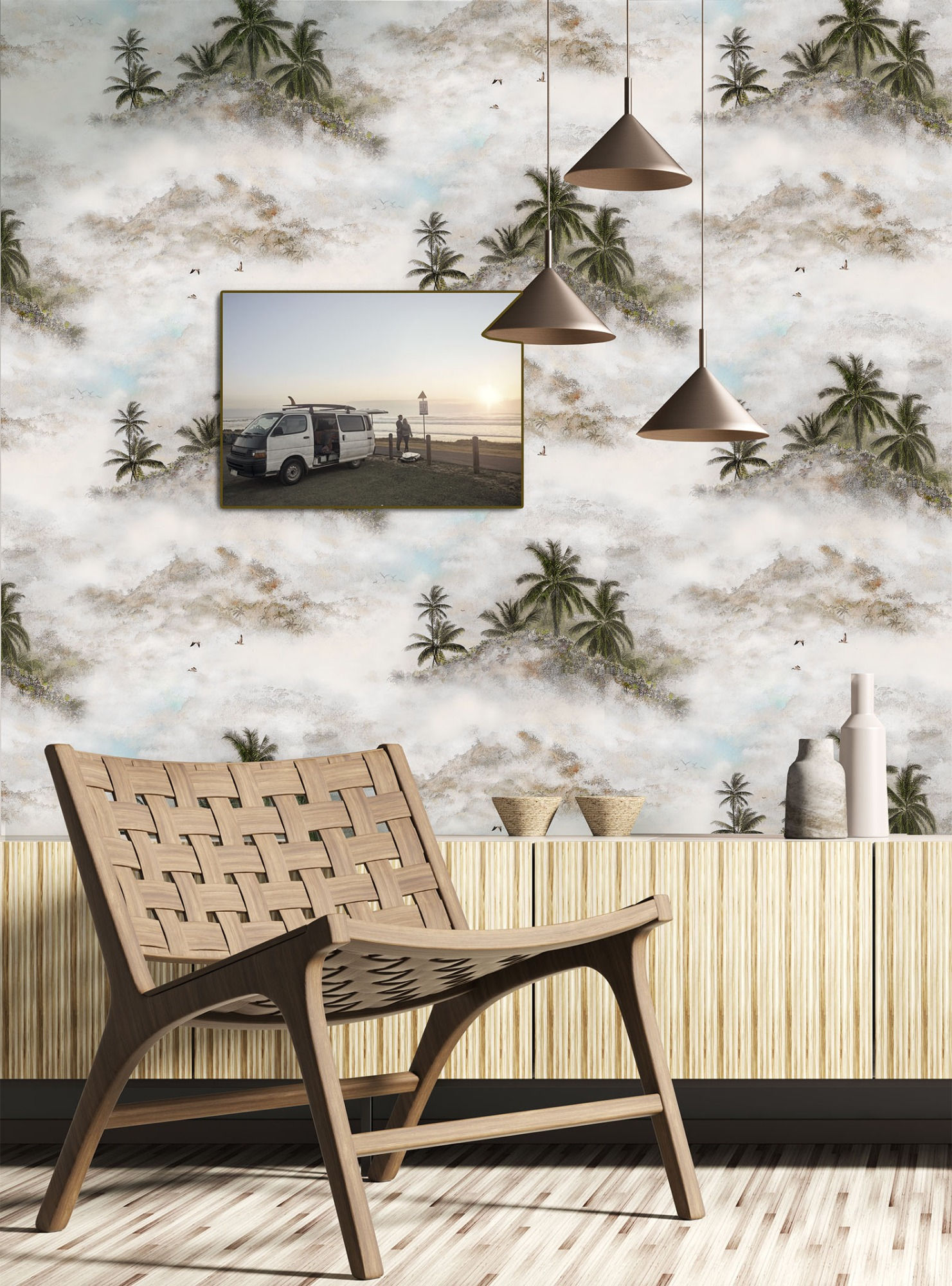 Hawaiian Hills — Antique