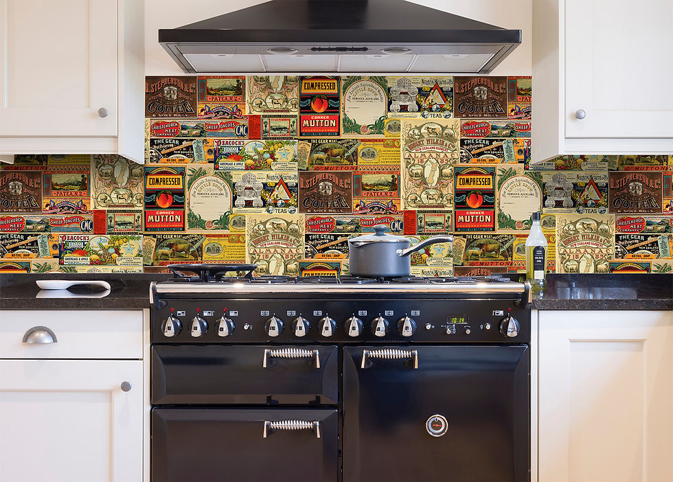 General Store Splashback — Technicolour