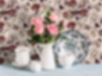 Stitchbird & Bumblebee Design Wallpaper