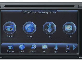 Autoradio DVD GPS TOYOTA UNIVERSEL Avant 2008 avec ecran tactile & Bluetooth