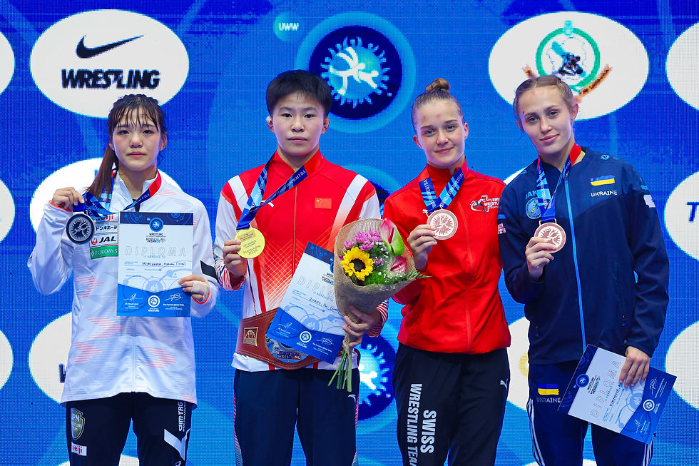 Podium 50kg WW - Gold - Yu Zhang