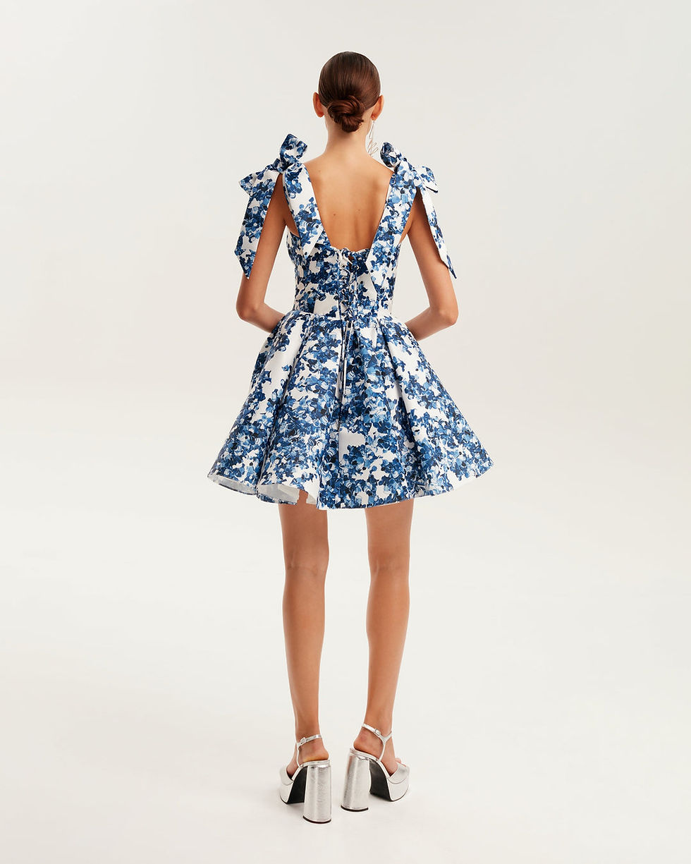 Miniatura: Vestido corset de lazos