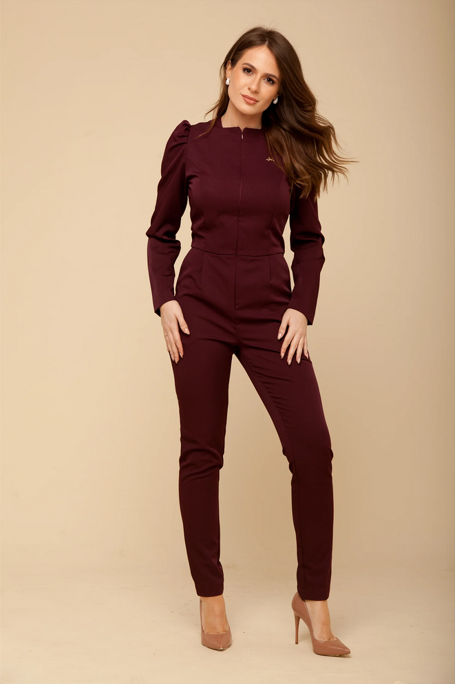 Miniatura: Uniforme enterizo manga larga con lazo