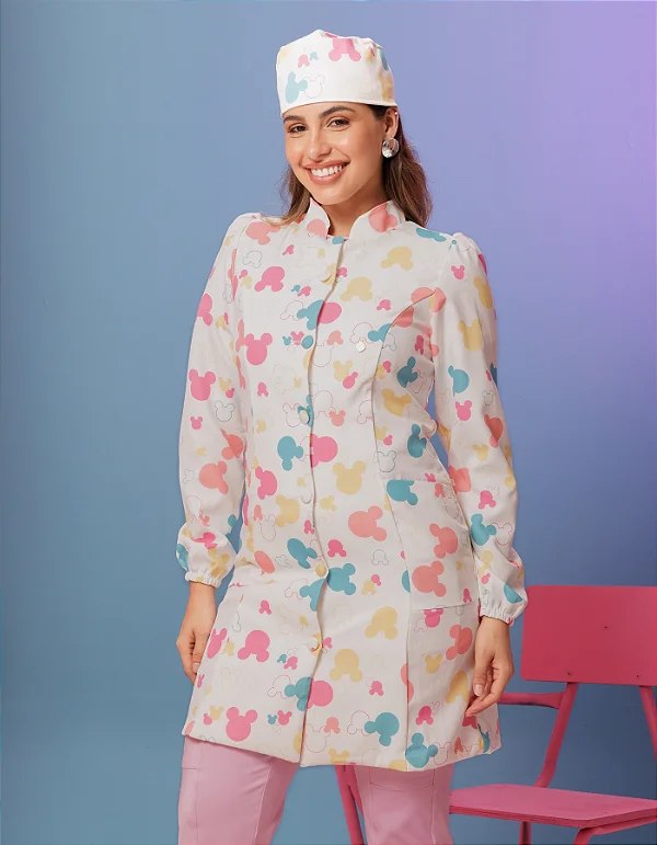 Miniatura: Bata manga larga Mickey