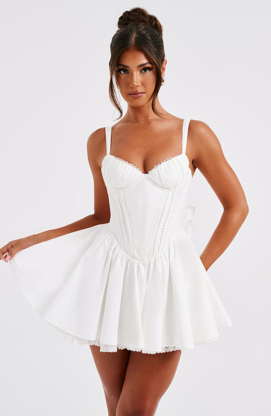 Miniatura: Vestido de tiras con moño