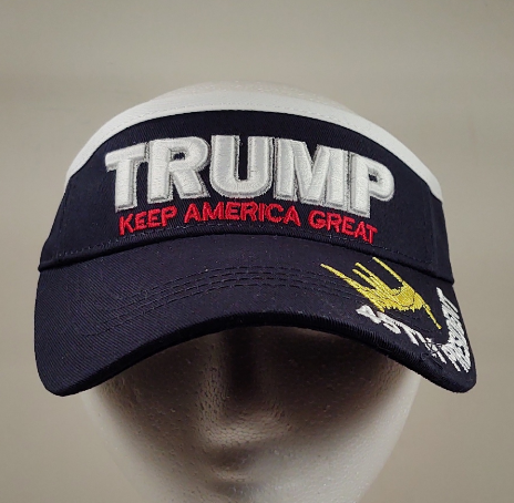 Thumbnail: Trump "Keep America Great" Signature Visor - Available in six colors