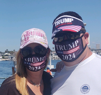 Thumbnail: TRUMP 2024 Face Mask