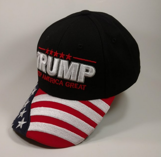 Thumbnail: American Flag TRUMP "Keep America Great" Cap – Available in four colors