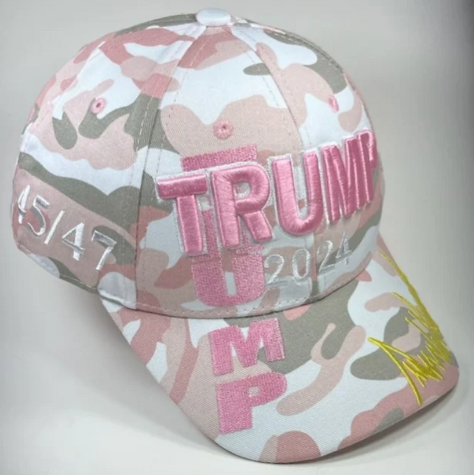 Thumbnail: Trump 2024 45/47 Signature Camo Cap - Available in 3 Colors
