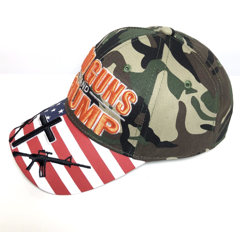 Thumbnail: GOD, GUNS and TRUMP Cap – Available in four colors.