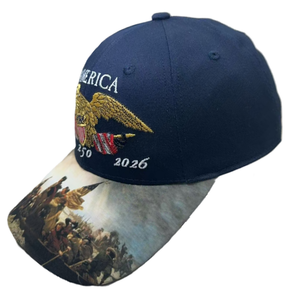 Thumbnail: America 250 American Eagle Cap - Available in Red, White, Blue or Black