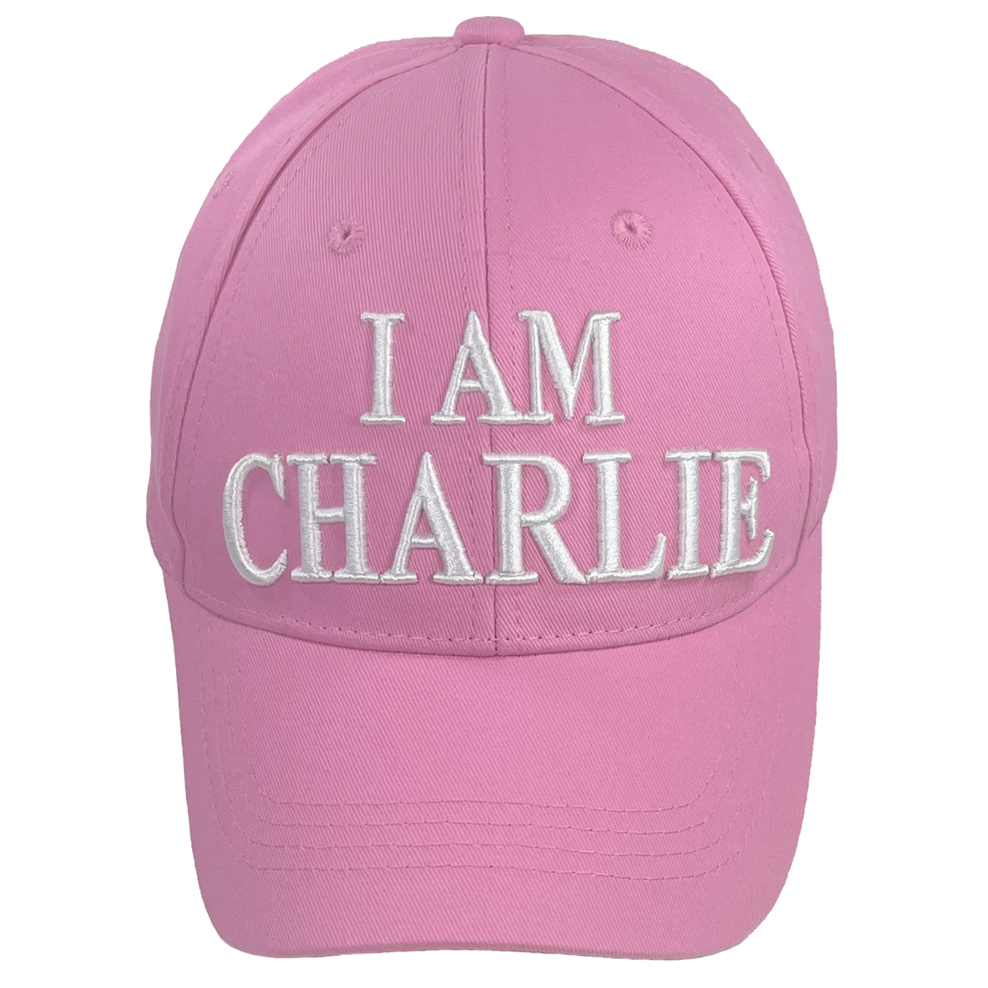 I Am Charlie Cap - Available in Pink