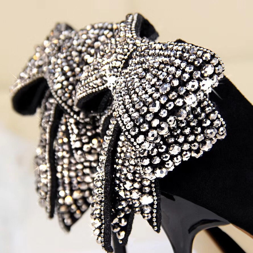 Miniatura: Sapatos laço bling 2