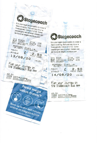 BUS TICKETS