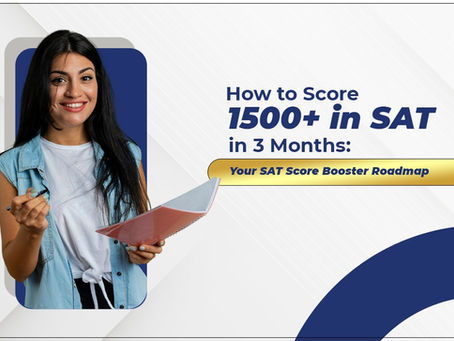 Score 1500+ in SAT
