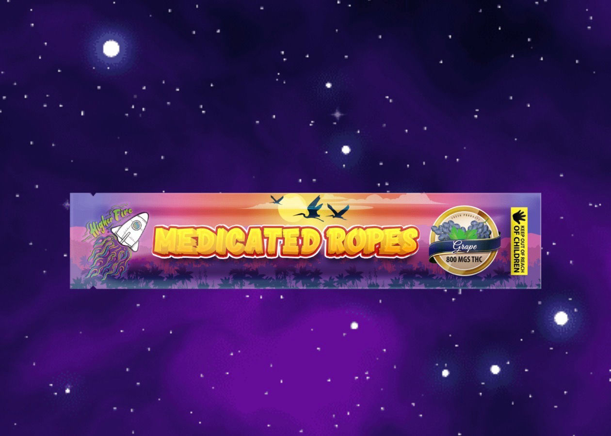 Infused Shatter Ropes - 650mg THC