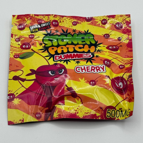 Stoner Patch Dummies Cherry 500mg THC Steady Eddy's