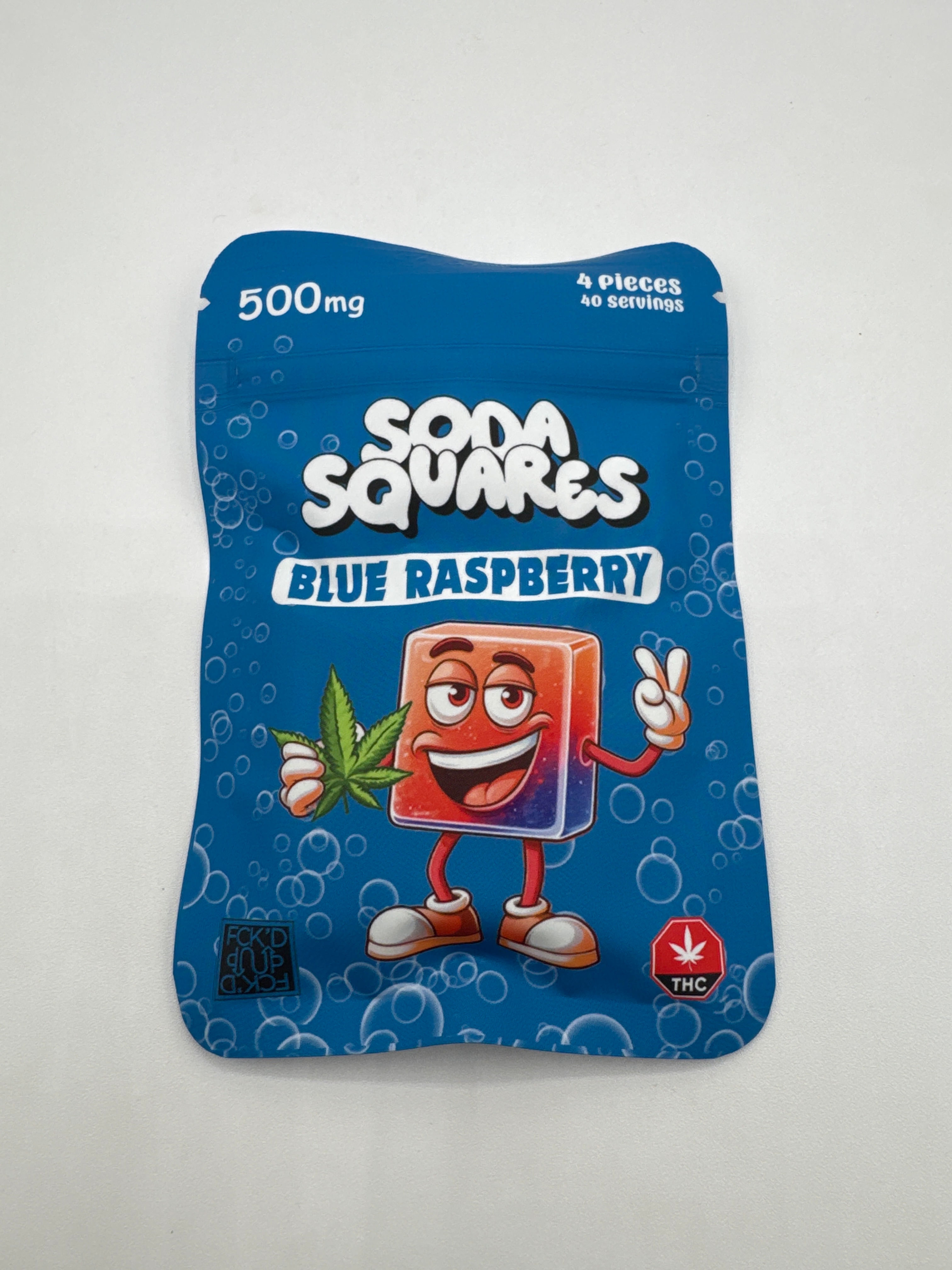 Soda Squares Gummies - 500mg THC