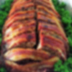 ★ Bacon Wrapped Cheese Stuffed Meatloaf