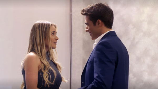 Pierwsze spotkanie Maribel i Hectora / fot. Televisa