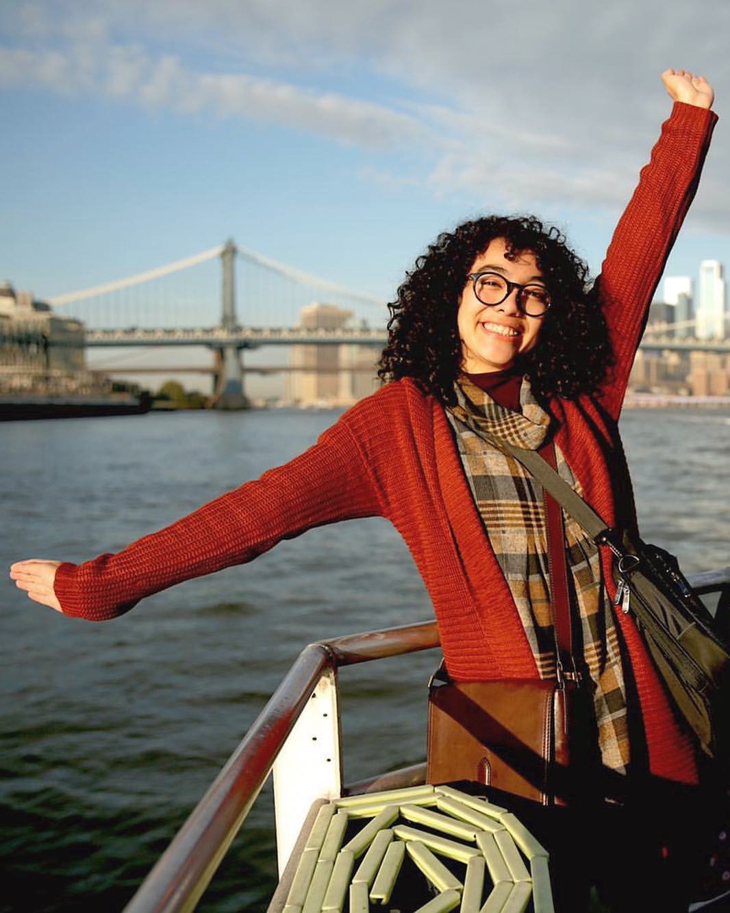 Elyfer Torres na planie zdjęciowym "Betty en NY" / fot. Telemundo
