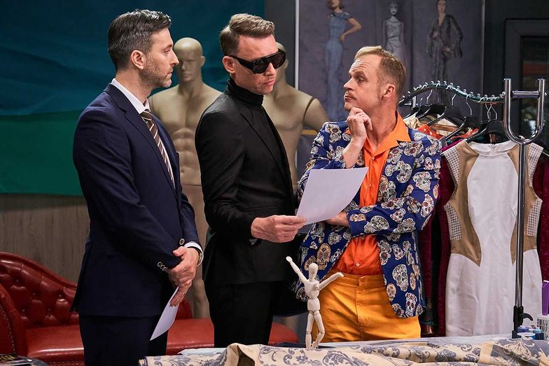 W kontynuacji nie zobaczymy już postaci Pshemko (Jacek Braciak). W rolę nowych projektantów domu mody wcielą się Rafał Mohr i Piotr Rogucki / fot. TVN Discovery