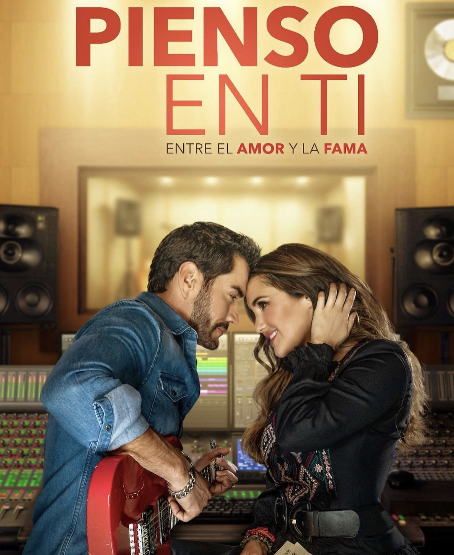 Plakat promocyjny telenoweli "Pienso en ti" / fot. Televisa