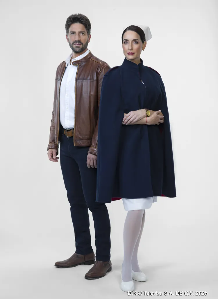 Susana González i David Chocarro w telenowlei „Ukryta prawda” / fot. Televisa