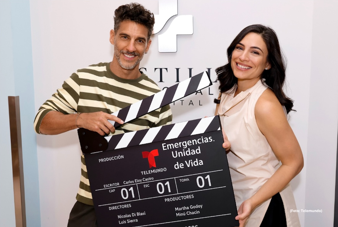 Zdjęcie do artykułu: Ana Brenda i Erick Elías gwiazdami "Unidad de vida", telenoweli Telemundo o lekarzach
