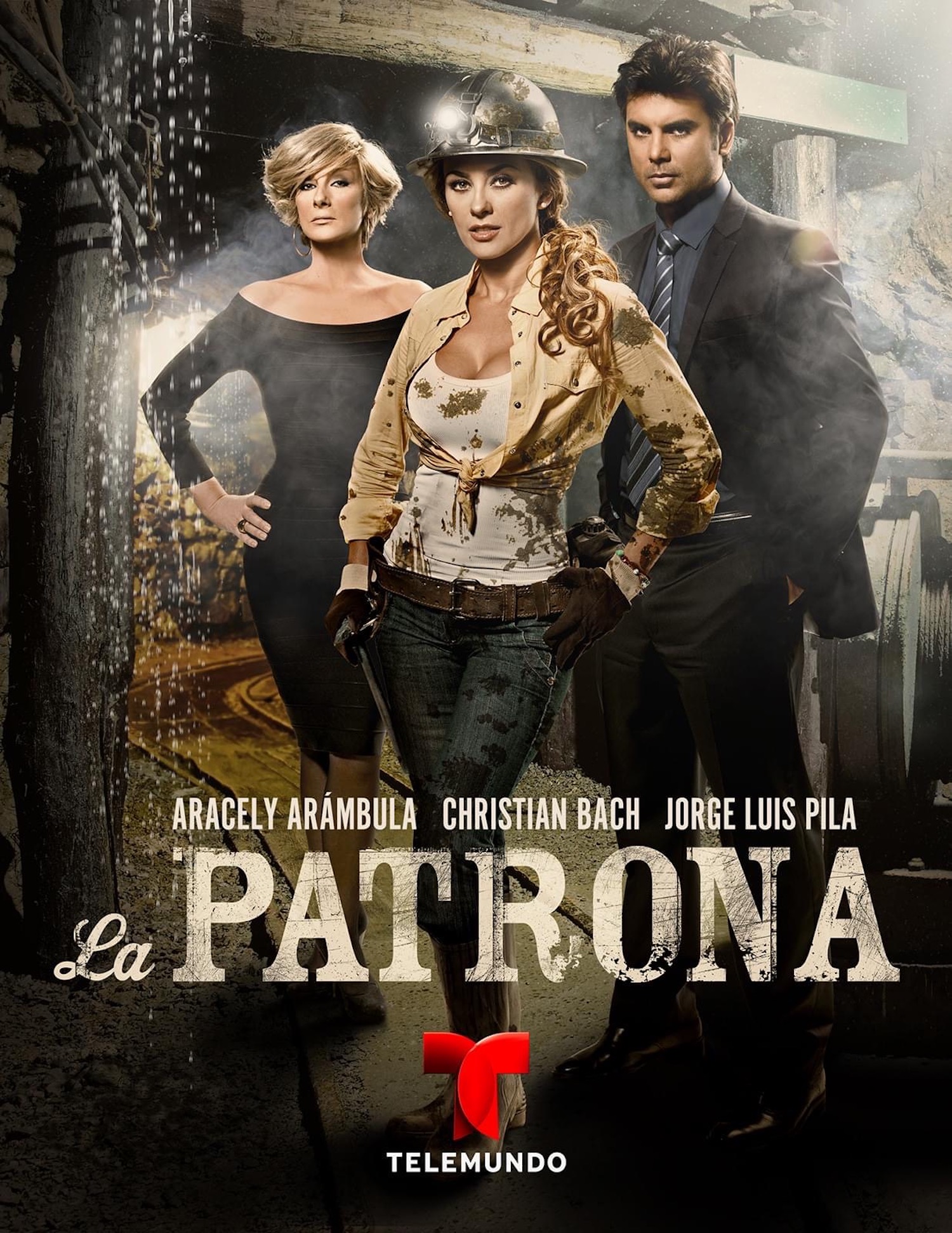 Plakat promocyjny telenoweli "La Patrona", produkcji Telemundo z 2013 roku / fot. Telemundo