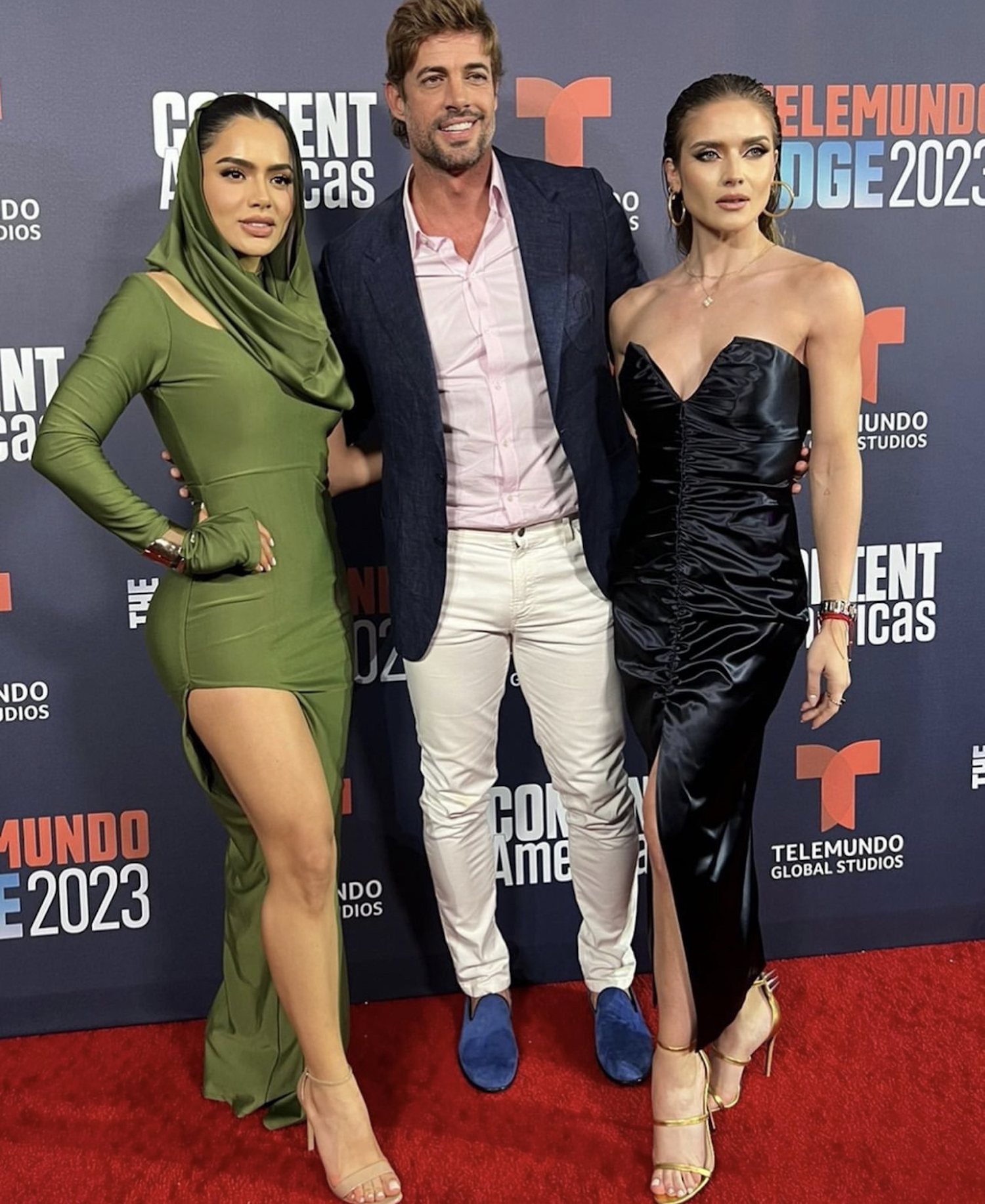 Samadhi Zendejas, William Levy i Kimberly Dos Ramos stworzą miłosne trio w "Haste encontrarte" / fot. Telemundo