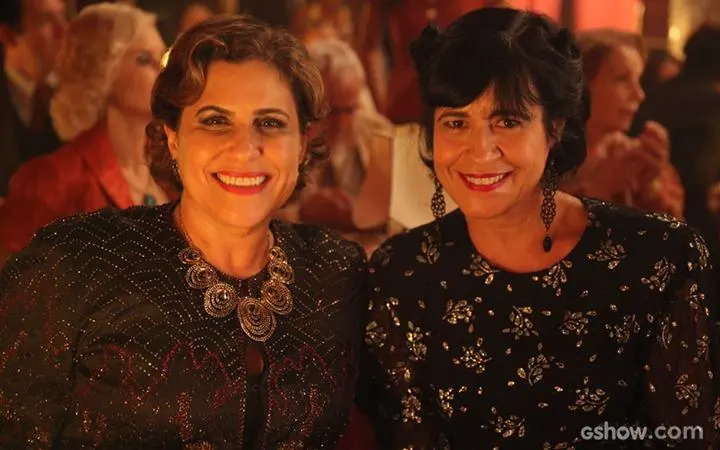 Duca Rachid i Thelma Guedes, autorki telenoweli "Drogocenna perła" / fot. Globo