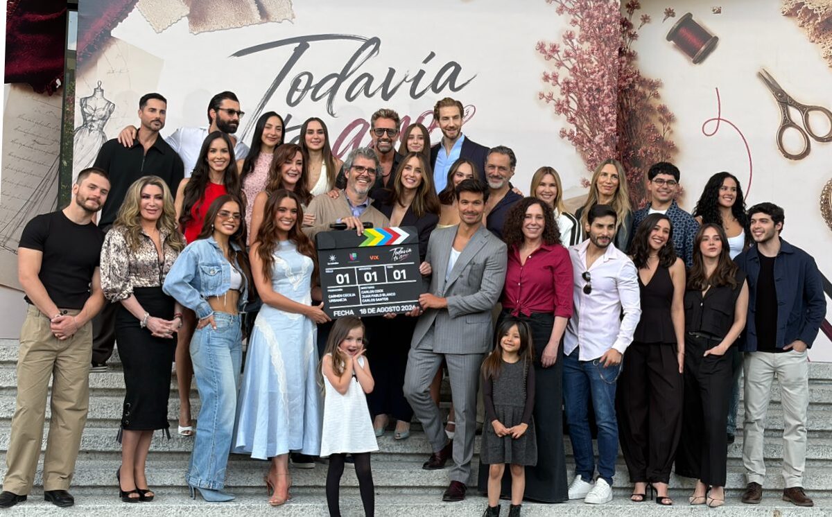 Pierwszy klaps na planie telenoweli / fot. Televisa