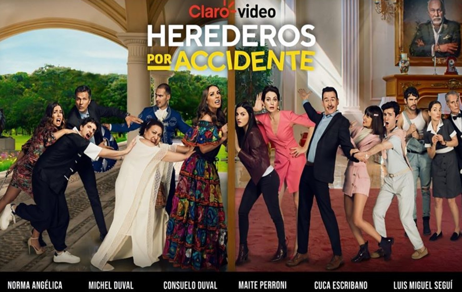 Plakat promujący nową produkcję z Maite Perroni / fot. Claro Video