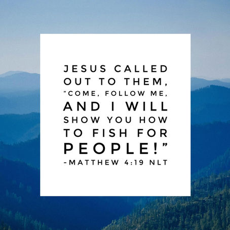 Devotional March 22: I will show you how to fish…