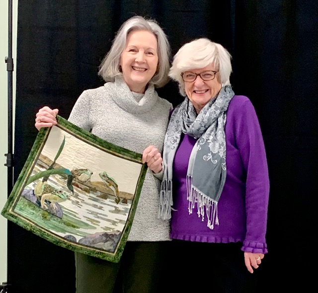 Daryl Ferber&Susan Zuniga mini quilt auc