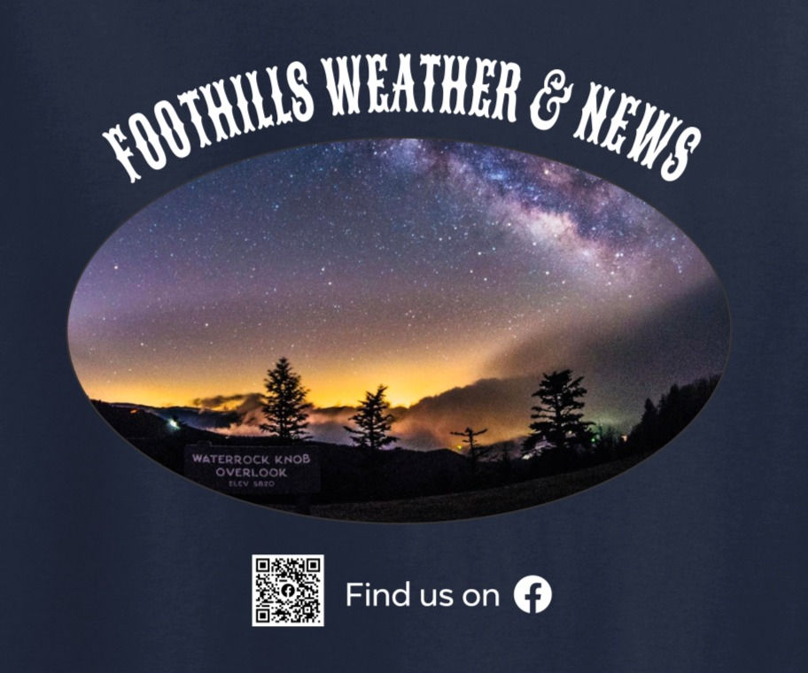 Thumbnail: Foothills Weather & News - Water Rock Knob Overlook Shirt Selection