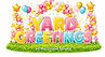 Yard Greetings on The Grand Strand Yard Cards.