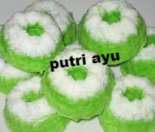 bentuk dan ukuran kue putri ayu