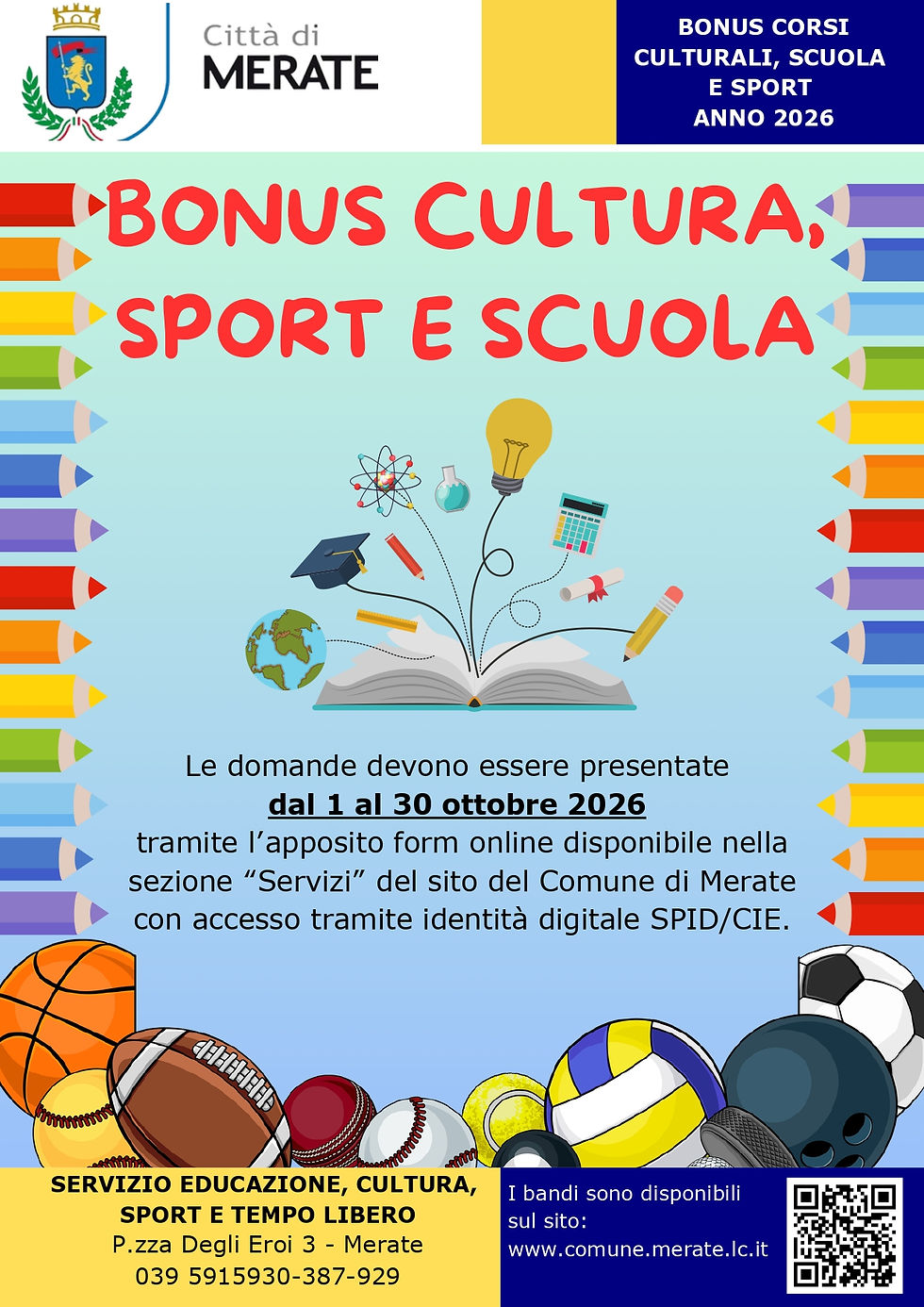 BONUS CULTURA, SPORT E SCUOLA