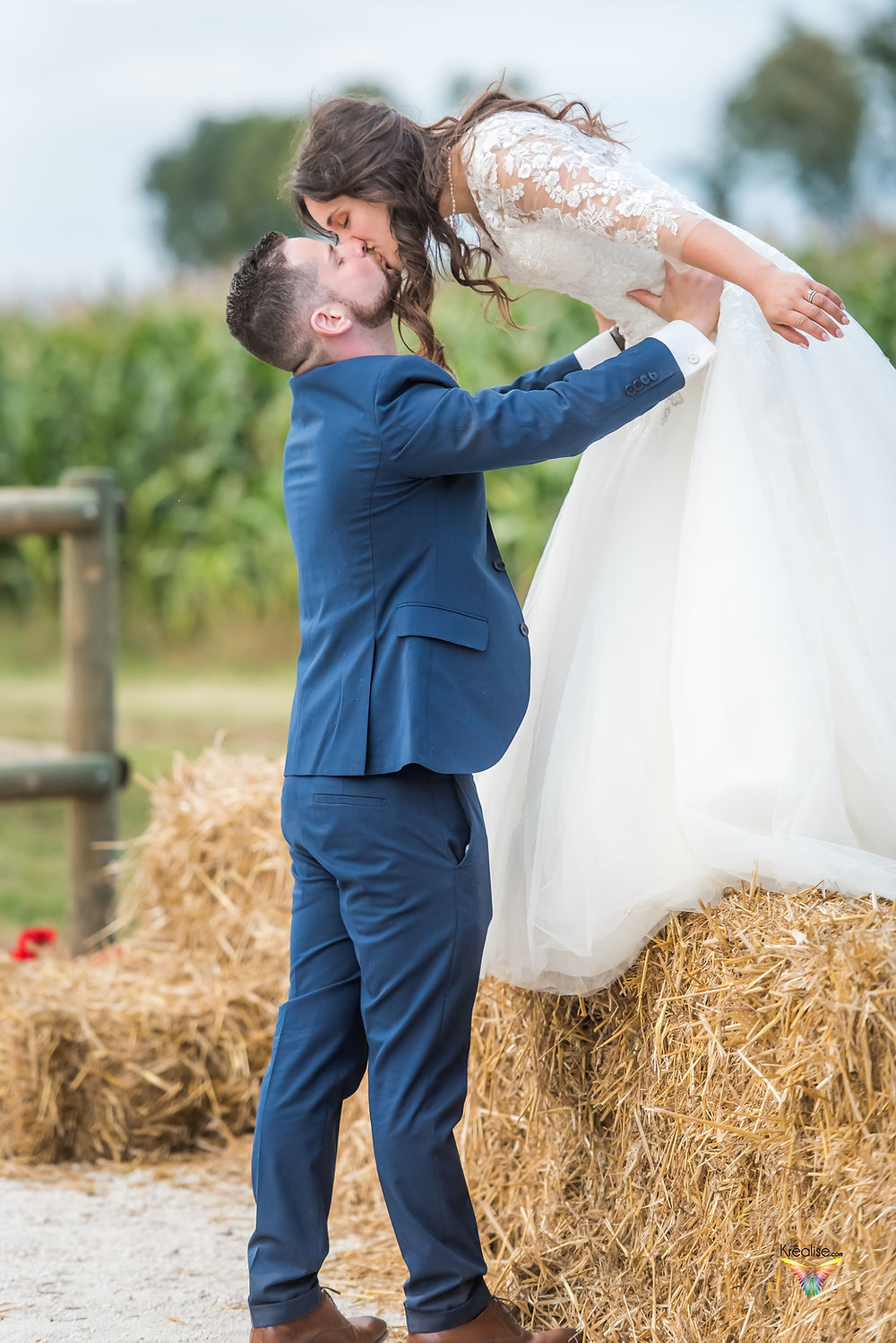 Photo de couple pour jeunes mariés