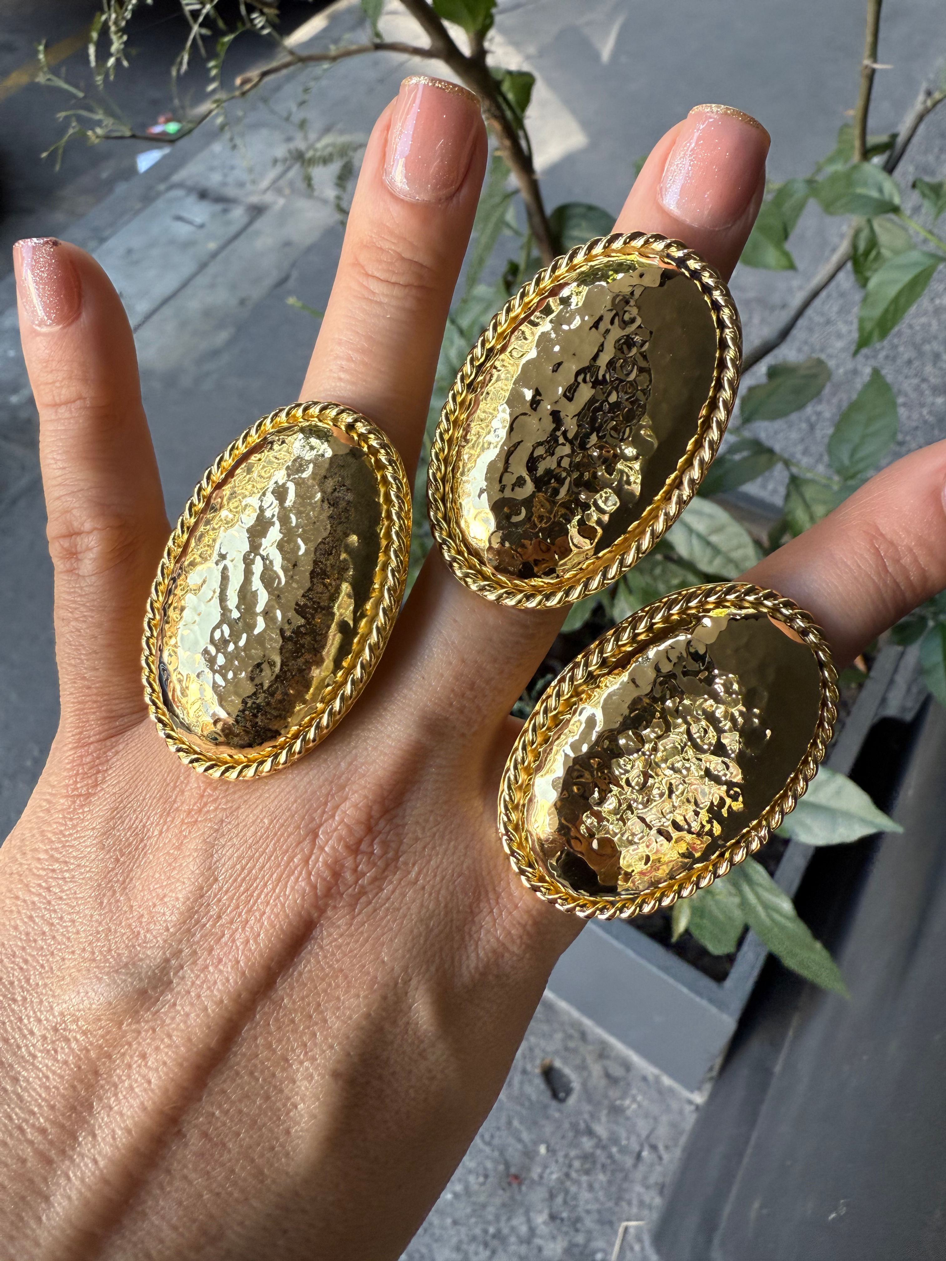 Anillo óvalo 