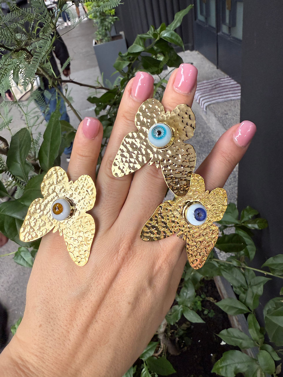 Miniatura: Anillo mariposa 