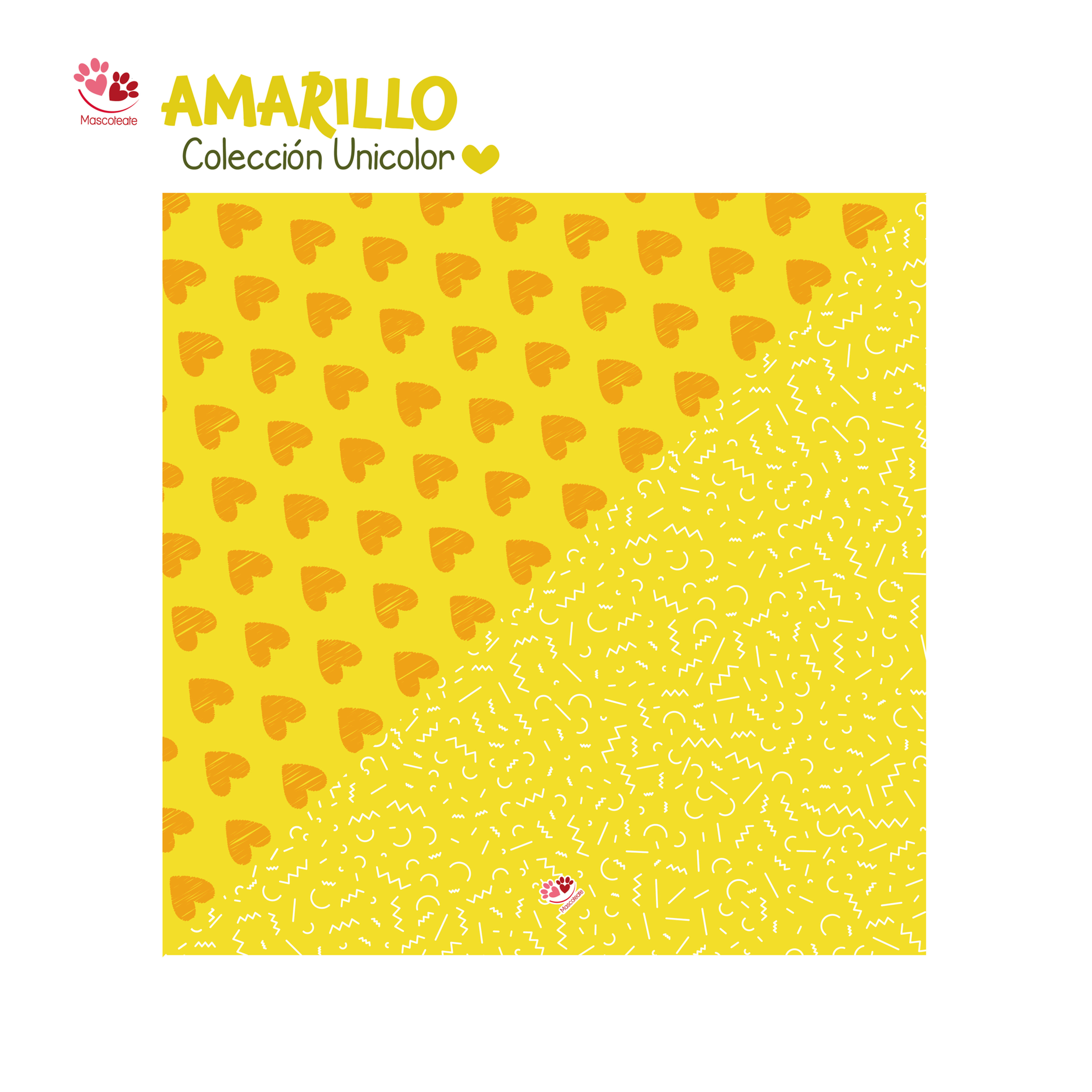 Diseño: Amarillo Unicolor 💛