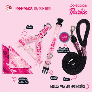 Accesorios para perros y gatos con diseños de Barbie, barbie girl, ken