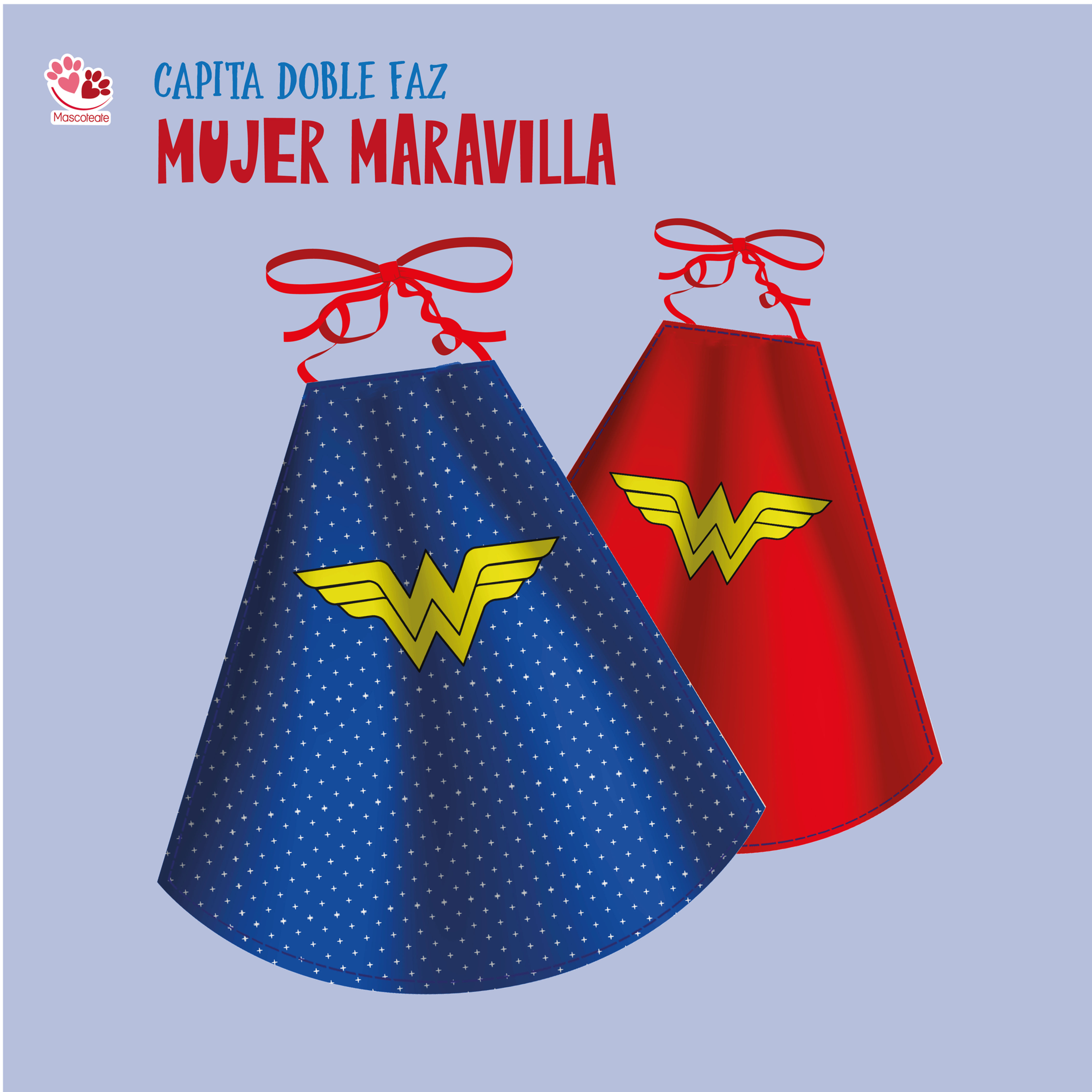Disfraz Halloween: Capita Mujer maravilla 馃巸
