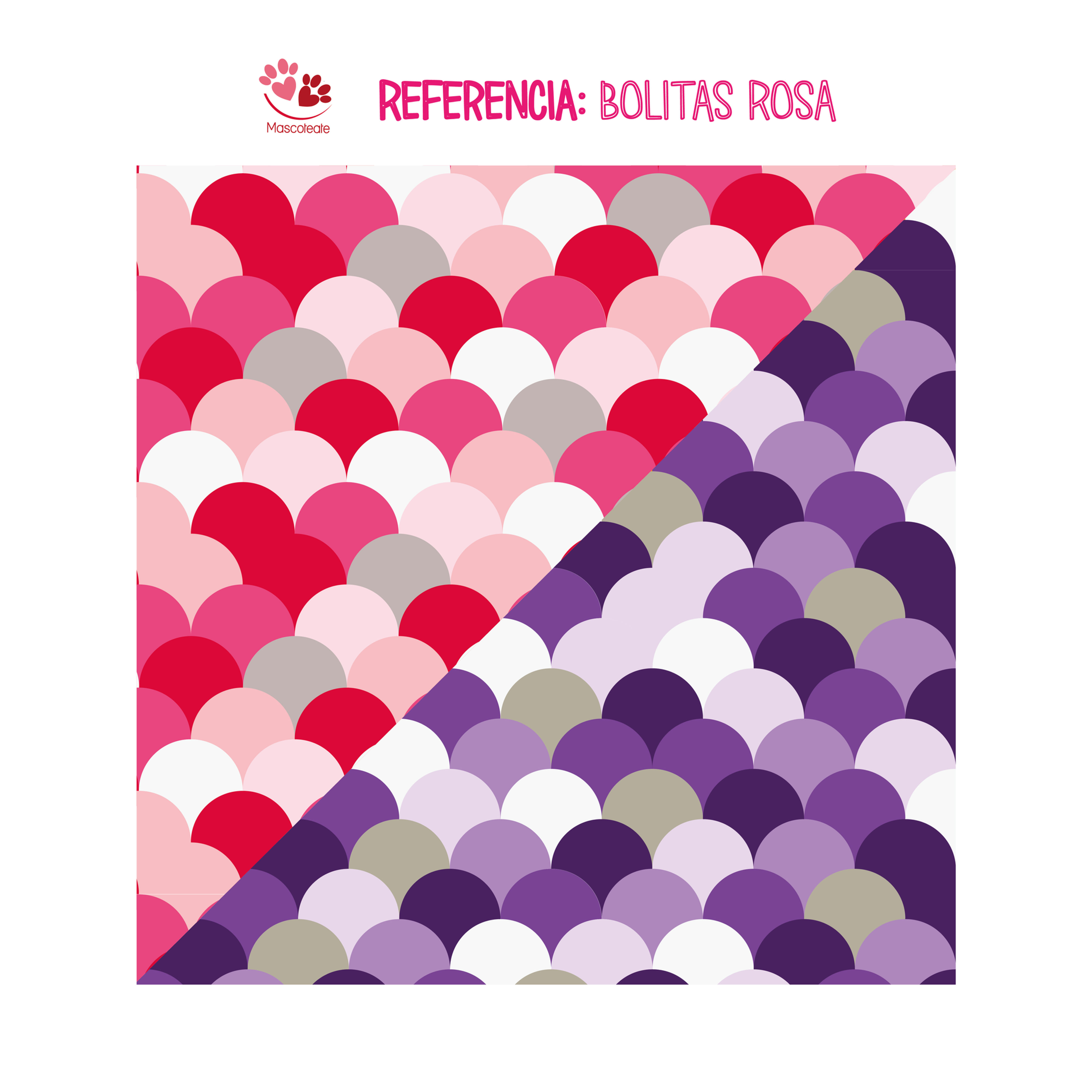 Diseño: Bolitas rosa 🔴
