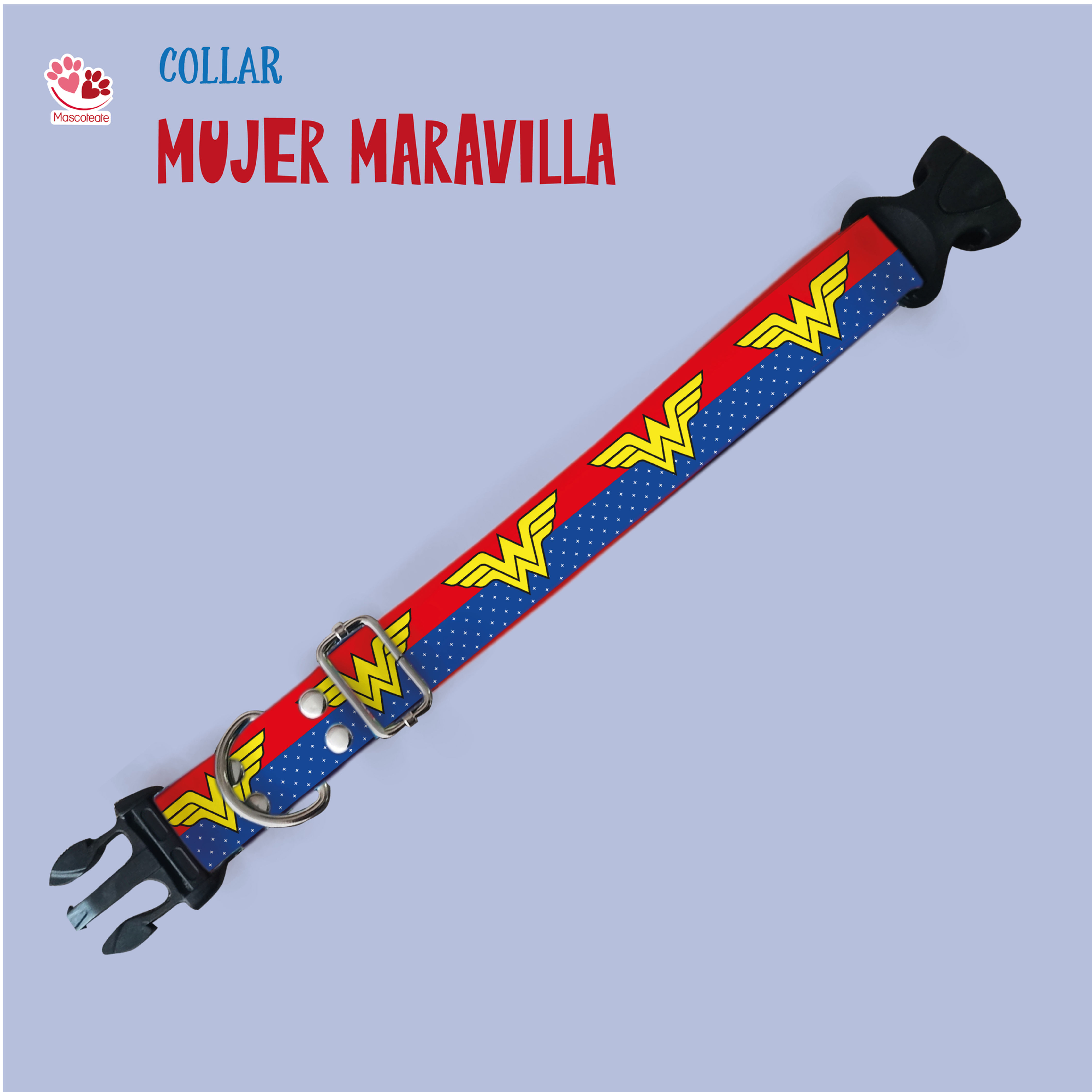 Disfraz Halloween: Collar Mujer maravilla 🎃