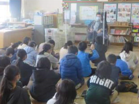 中宮小学校で講演しました!