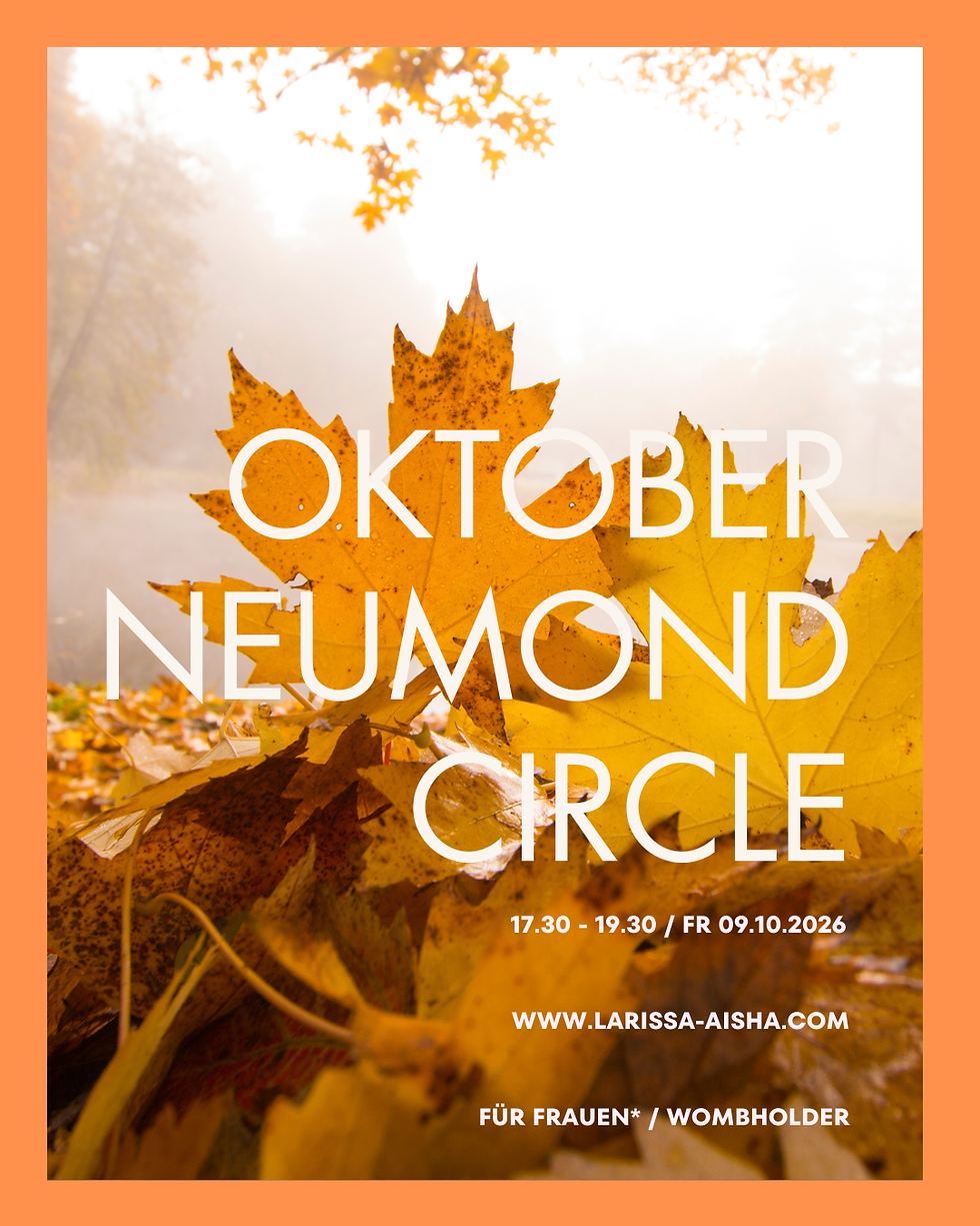 Oktober Neumond Circle